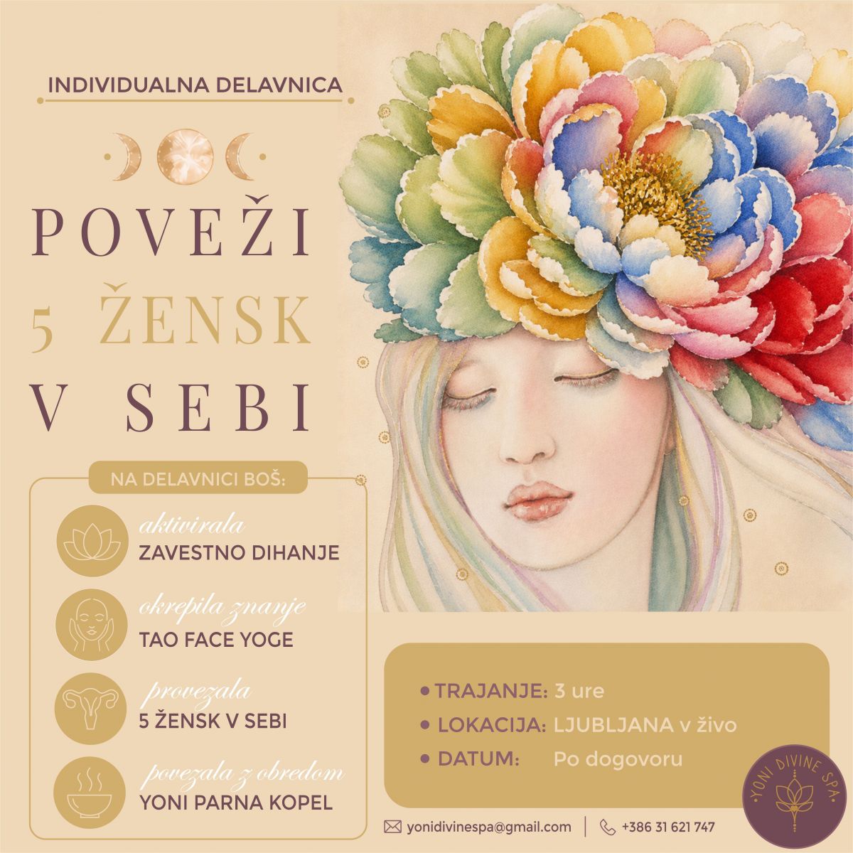 7.Delavnica POVEŽI 5 ŽENSK V SEBI